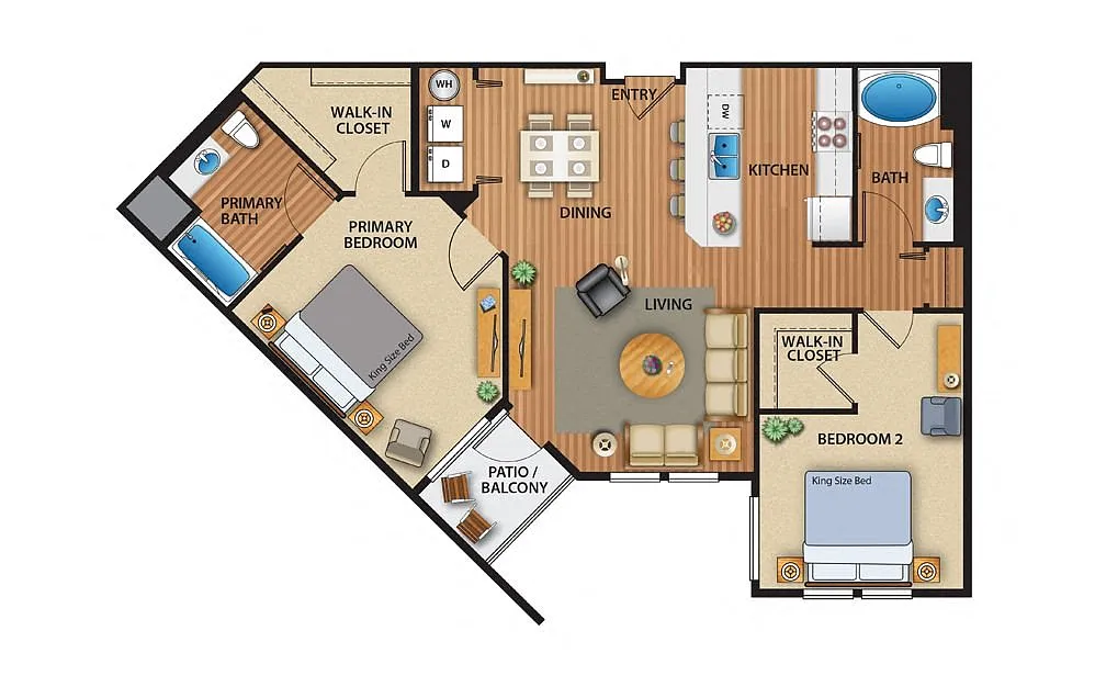 Floor plan River