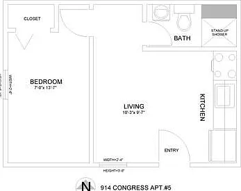 914 N Congress St #5 — Photo 2
