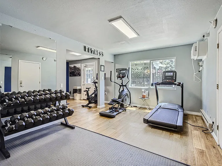 Convenient On-Site Fitness Center