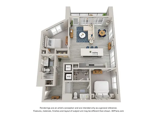 Floor plan B13