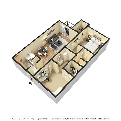 Floor plan 2x1 Large