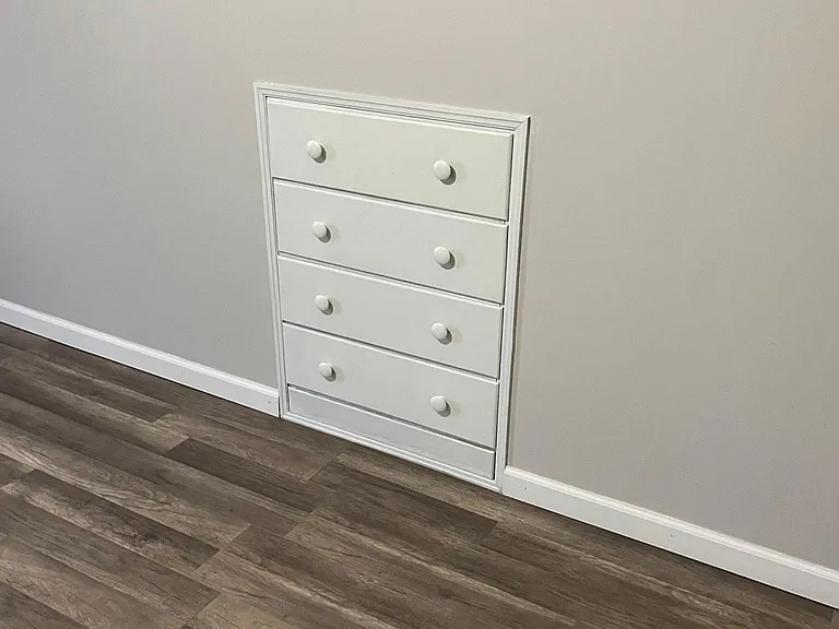 Built in Dressers (Bedroom #3)