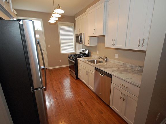 Granite counter with stainless steel appliances