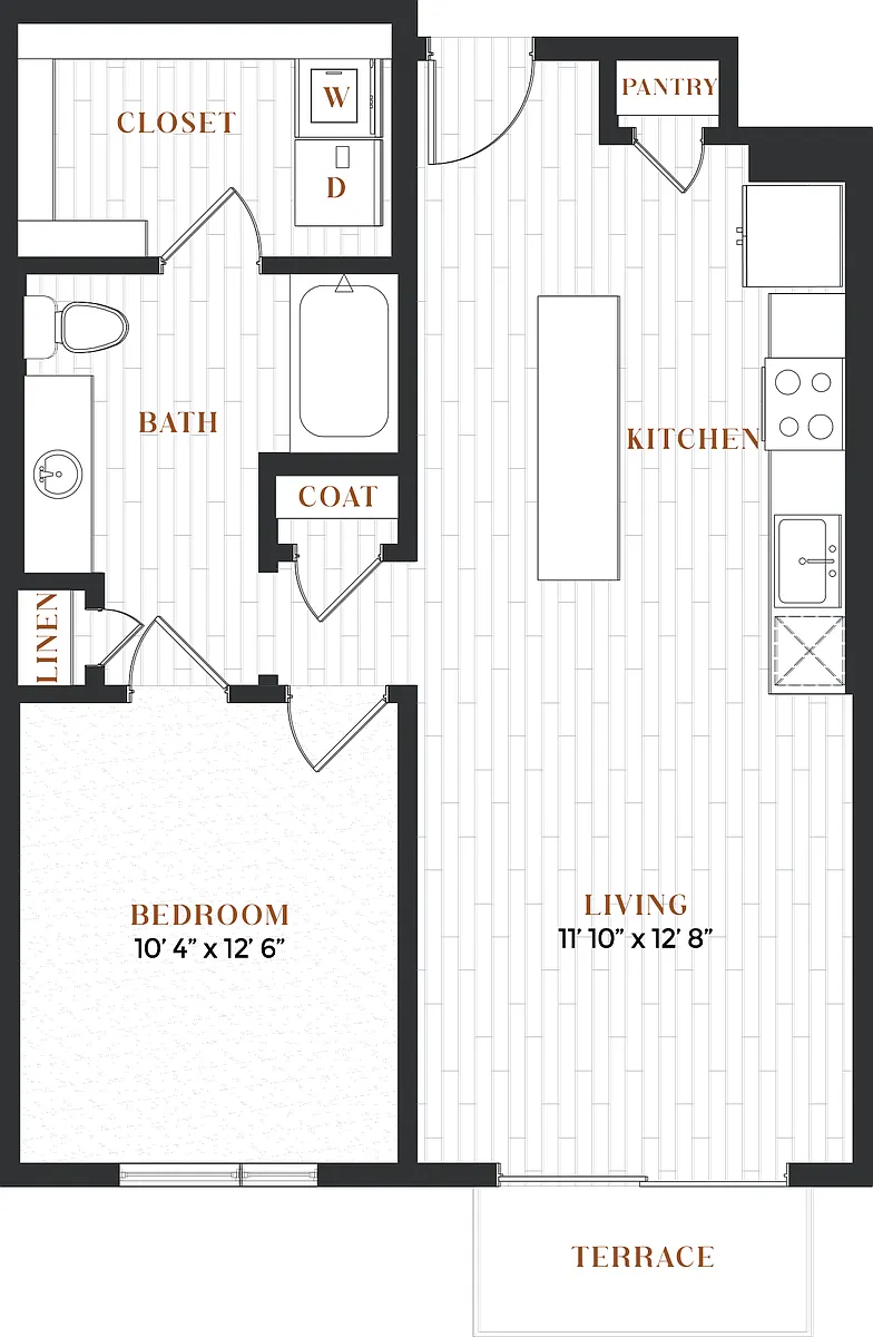 Floor plan 1A Alt