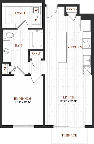 Floor plan 1A Alt