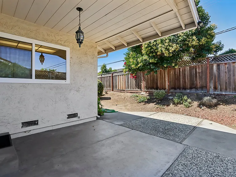 Open patio