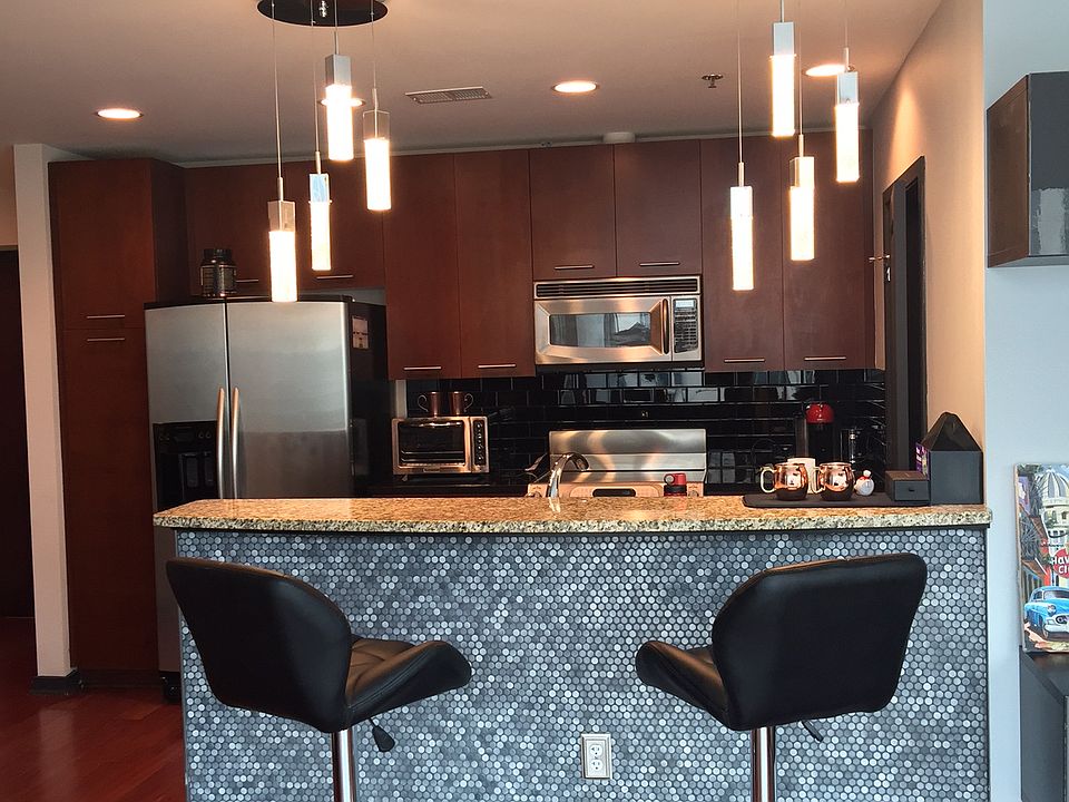 Custom tile and lighting