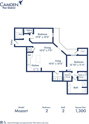 Floor plan Mozart
