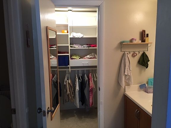Master Bedroom walk in closet