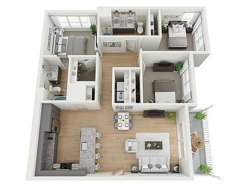 Floor plan Oconee HC
