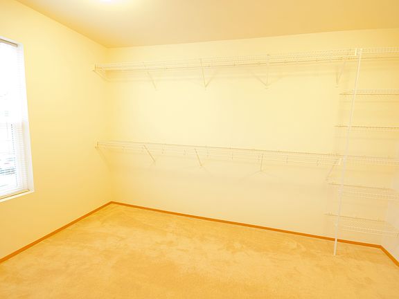 Large walk in closets in every bedroom