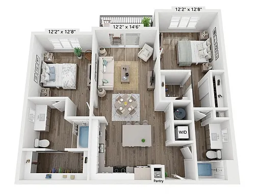 Floor plan B4