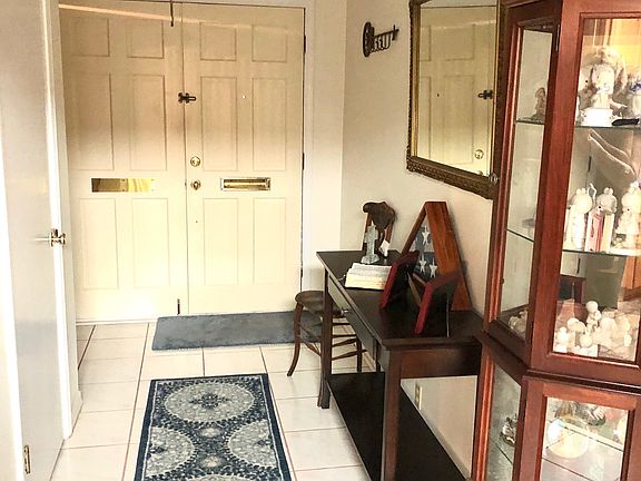 Front door from kitchen