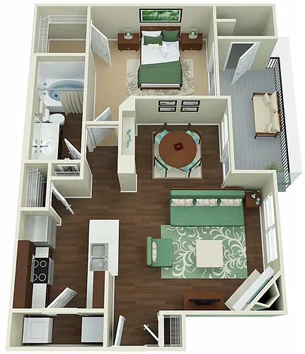 Floor plan Ash