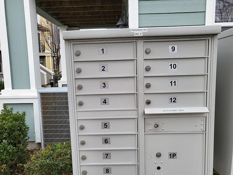 Post box, designated #3