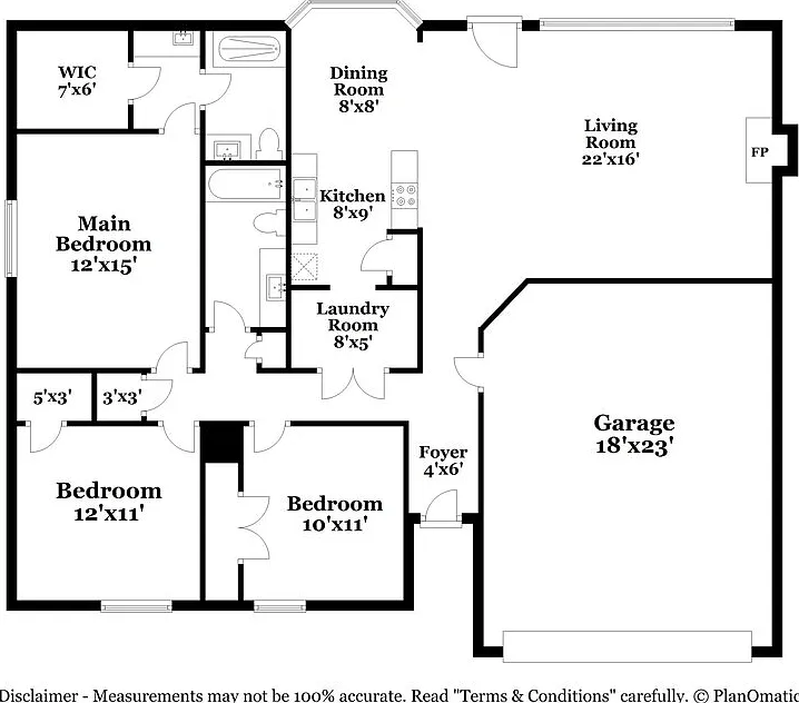 3 bed, 2.0 bath, 1476 sqft, $2,260 — Photo 2