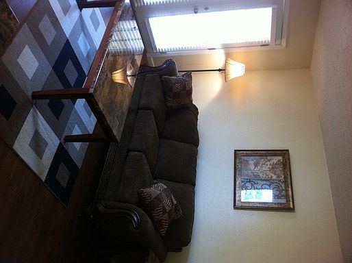 Living Room w/ French Doors to Screened-in Patio