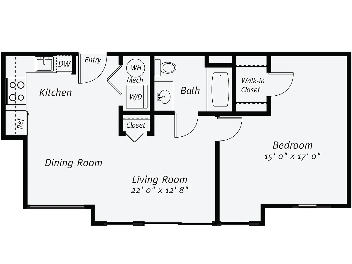Floor plan A1