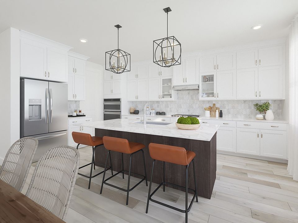 Skip takeout and prep dinner in the well-appointed kitchen.