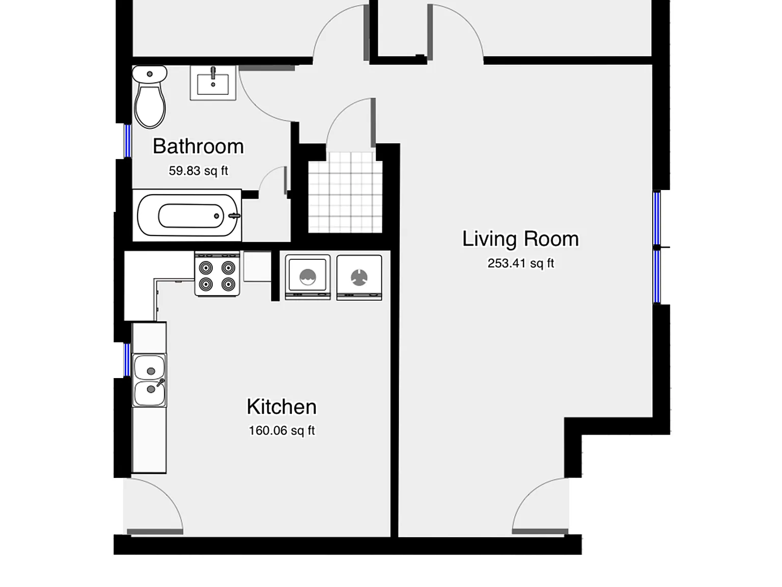 2 bed, 1.5 bath, $1,040 — Photo 1