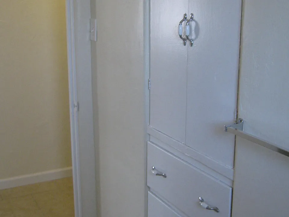 Built in bathroom Storage
