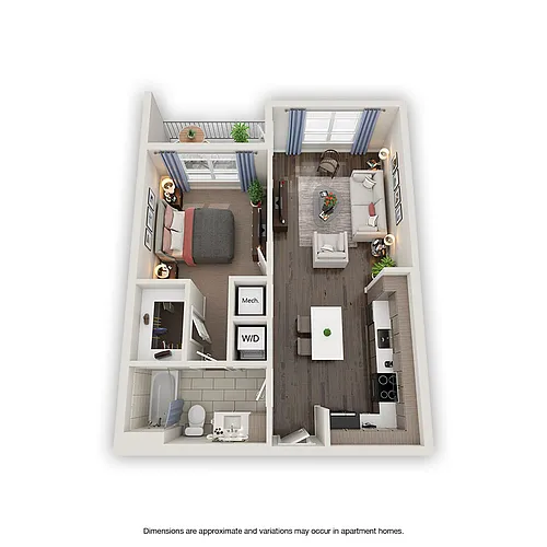 Floor plan Fern