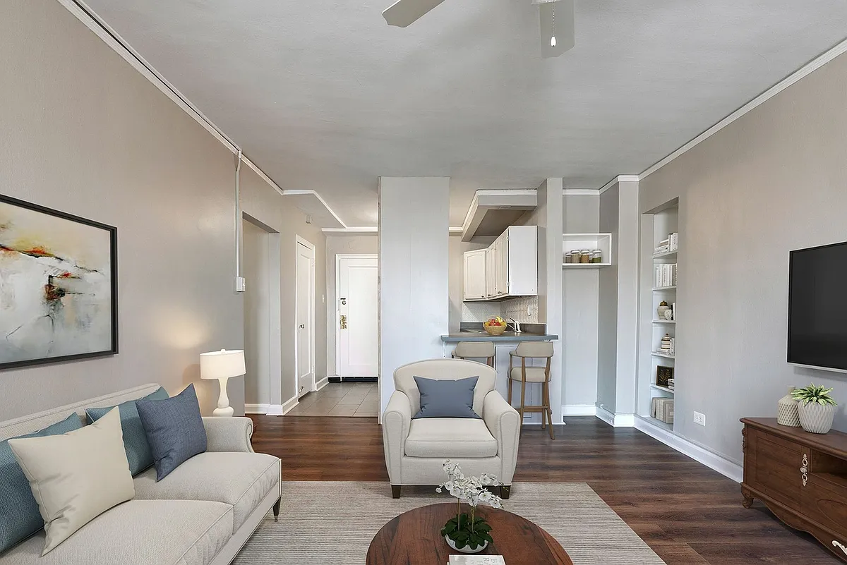 Westbury Living Room and Kitchen - Westbury