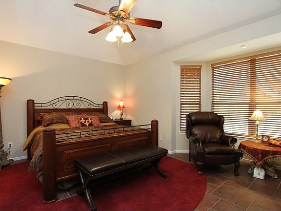 Master Bedroom is downstairs