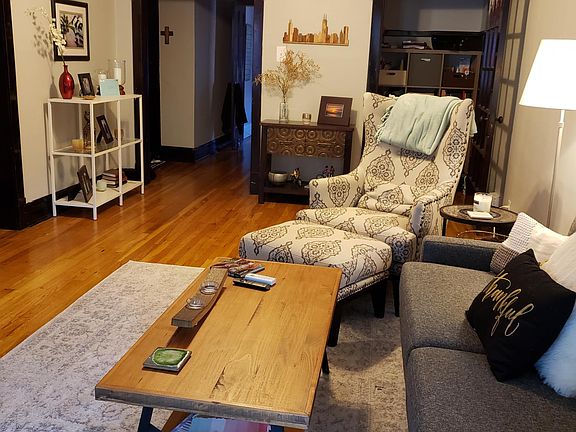 Living room (hallway leading to kitchen/dining)