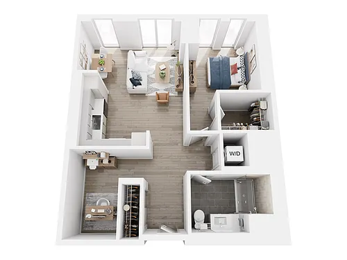 Floor plan 1x1 Floor Plan 9