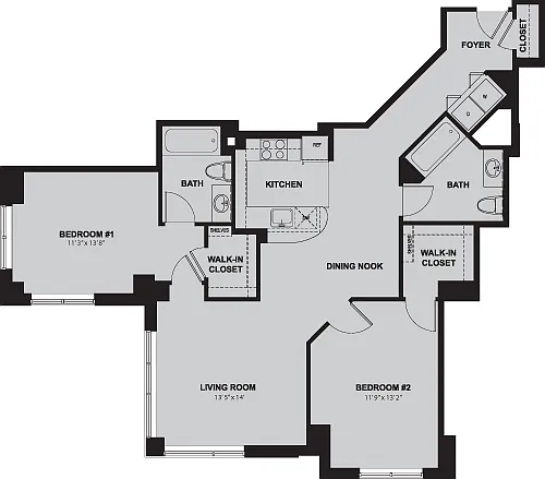 Floor plan Oxford
