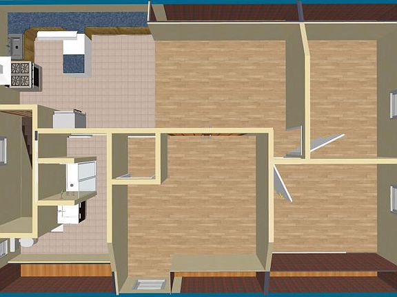 Floor plan showing the layout.