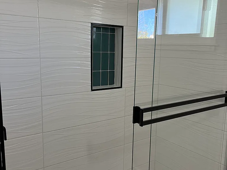 Walk in shower