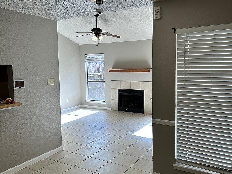 Dining room open to living area