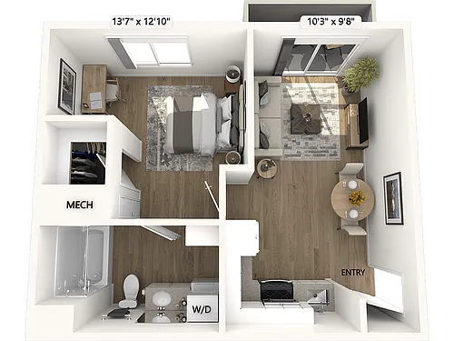 Floor plan ADU-509