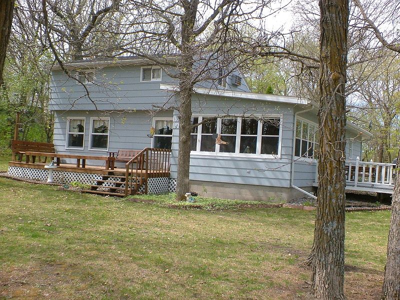 Cottage from lake side