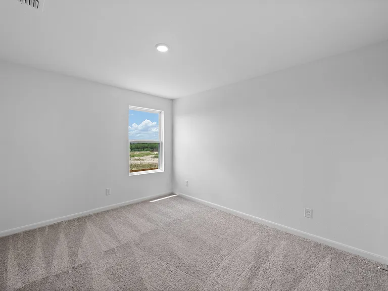 Each bedroom has its own closet.