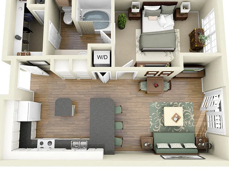 Villas at Katy Trail Apartments — Photo 11