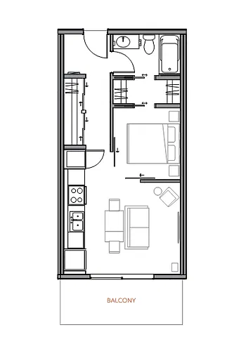 Floor plan pltnm1/3 1 Bed 1 Bath 9
