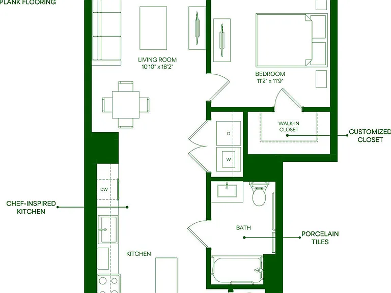 A14 floor plan The Iris