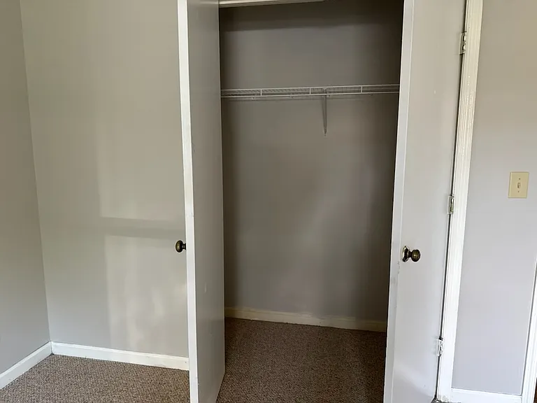 3rd bedroom closet. New flooring to be installed 10 July.