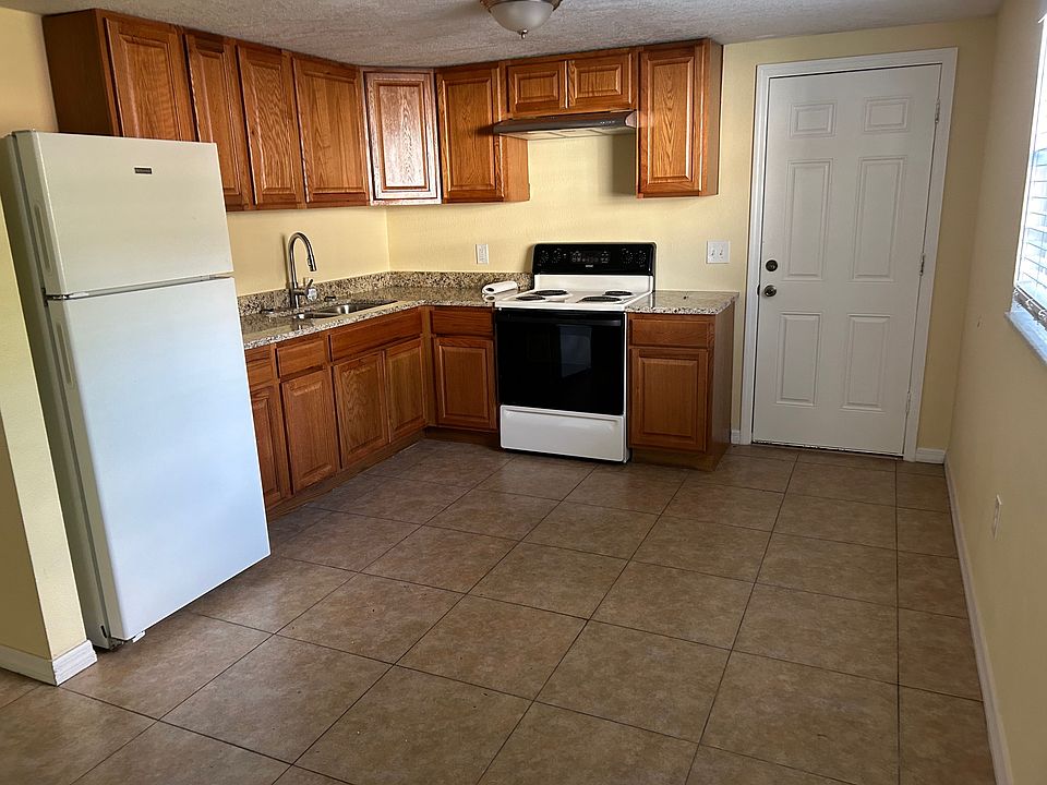 Kitchen with granite countertop