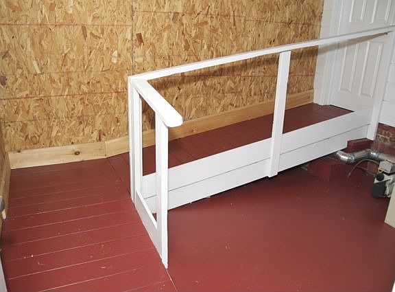 Ramp into house