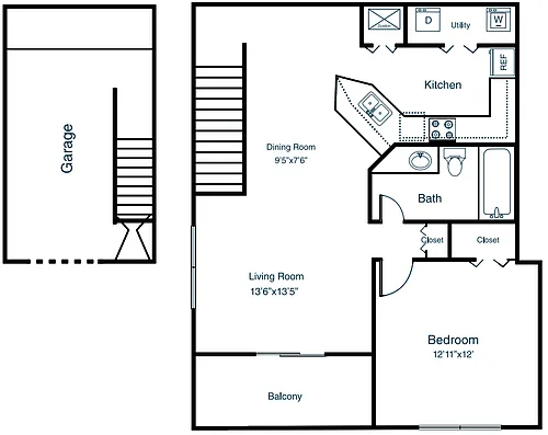 Floor plan A4 - Hampton w/garage