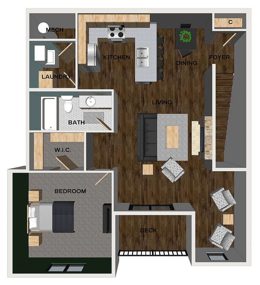 Floor plan (Villa) Durham
