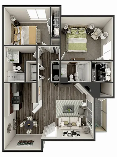 Floor plan B4