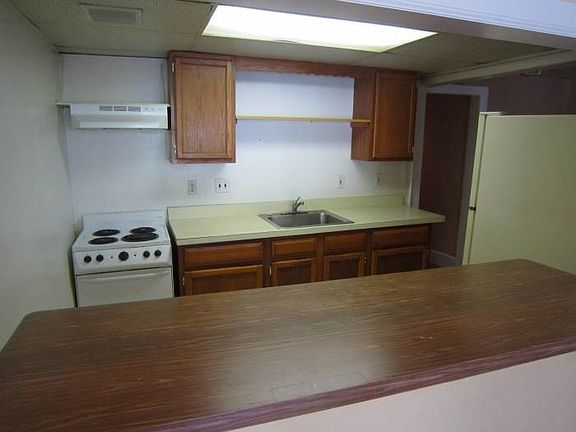 Kitchen with bar counter