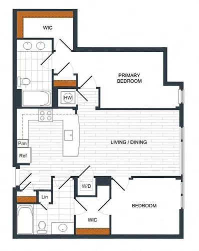 Floor plan 2E