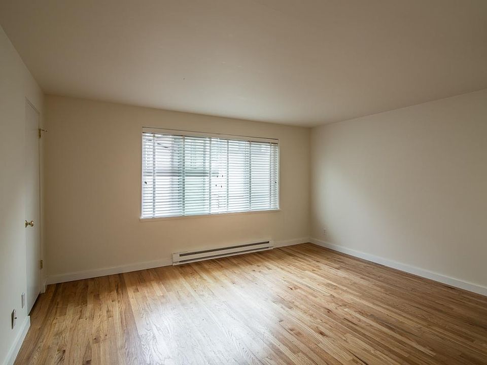 Newly refinished hardwoods