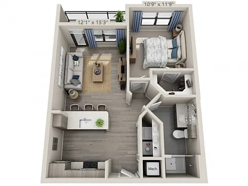 Floor plan A1